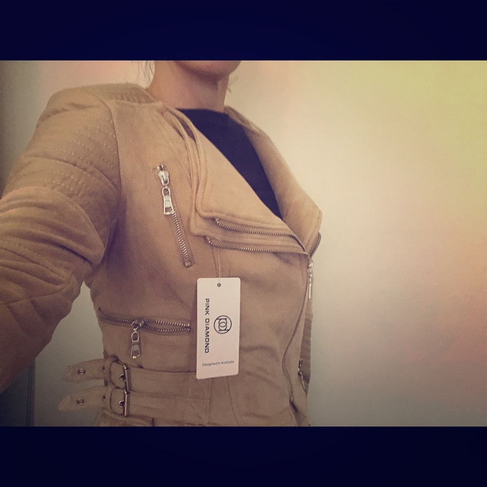 Double zip Moto Jacket